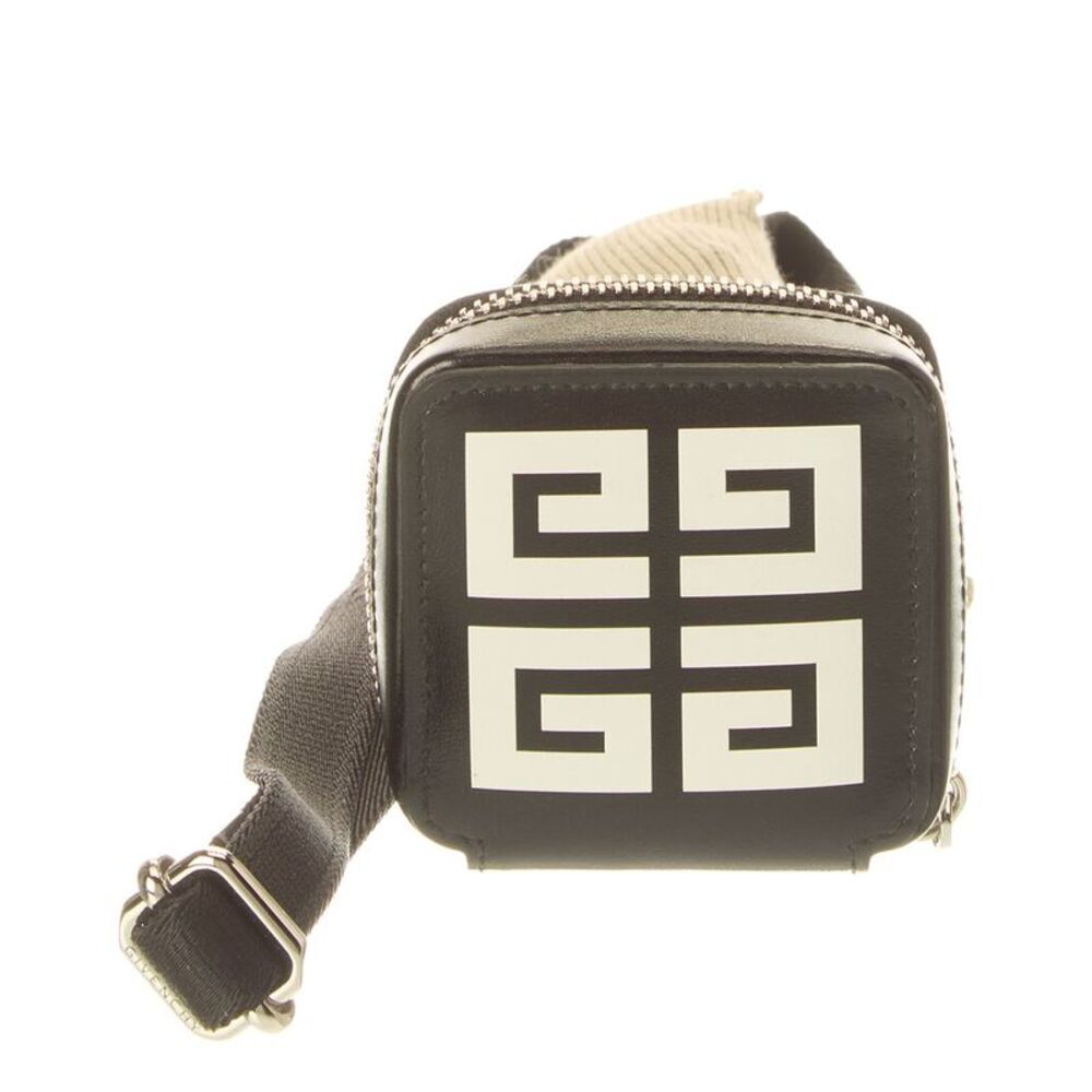 Givenchy 4G Leather Airpods Case, Black